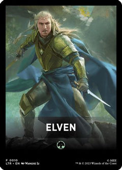 Elven Theme Card (10) [Universes Beyond: The Lord of the Rings: Tales of Middle-earth] - Deck Out Gaming