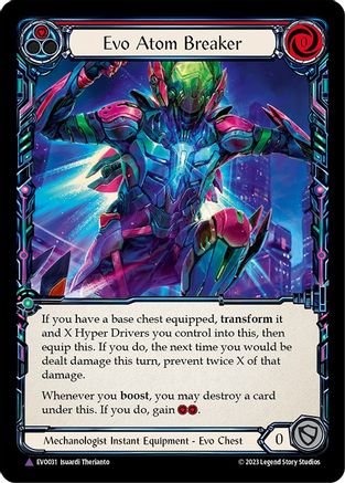 Evo Atom Breaker (Marvel) (EVO031) [Bright Lights] Cold Foil - Deck Out Gaming