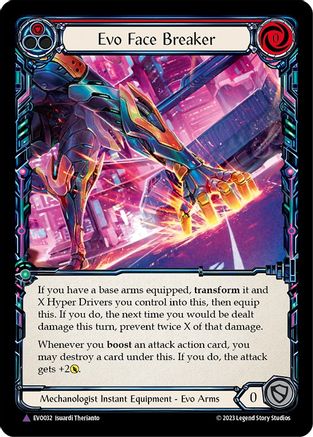 Evo Face Breaker (Marvel) (EVO032) [Bright Lights] Cold Foil - Deck Out Gaming
