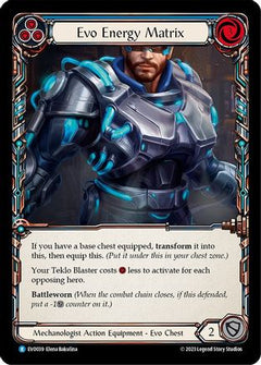 Evo Energy Matrix (EVO039) [Bright Lights] Cold Foil - Deck Out Gaming