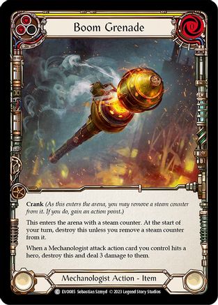 Boom Grenade (Yellow) (EVO085) [Bright Lights] - Deck Out Gaming