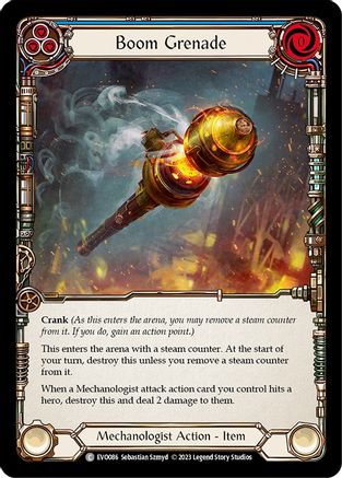 Boom Grenade (Blue) (EVO086) [Bright Lights] - Deck Out Gaming