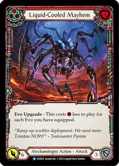 Liquid-Cooled Mayhem (Red) (EVO064) [Bright Lights] Rainbow Foil - Deck Out Gaming