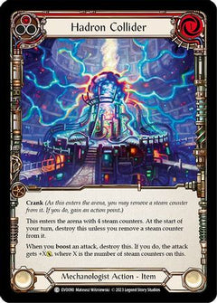 Hadron Collider (Red) (EVO090) [Bright Lights] Rainbow Foil - Deck Out Gaming