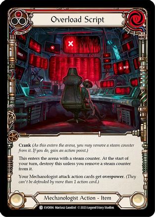 Overload Script (EVO096) [Bright Lights] - Deck Out Gaming