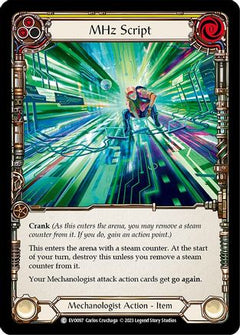 MHz Script (EVO097) [Bright Lights] - Deck Out Gaming