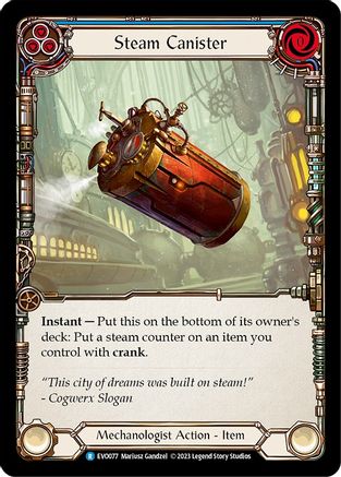 Steam Canister (EVO077) [Bright Lights] - Deck Out Gaming