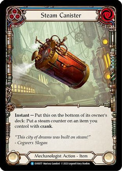 Steam Canister (EVO077) [Bright Lights] Rainbow Foil - Deck Out Gaming