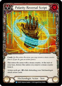 Polarity Reversal Script (EVO078) [Bright Lights] Rainbow Foil - Deck Out Gaming