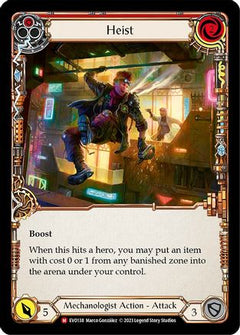 Heist (EVO138) [Bright Lights] Rainbow Foil - Deck Out Gaming