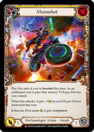 Moonshot (EVO140) [Bright Lights] Rainbow Foil - Deck Out Gaming