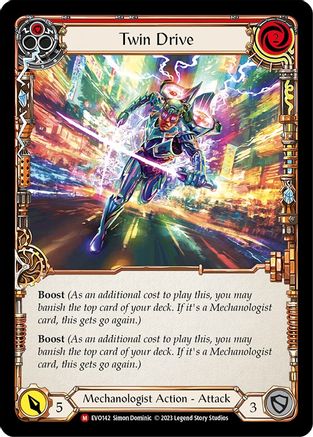 Twin Drive (EVO142) [Bright Lights] Rainbow Foil - Deck Out Gaming