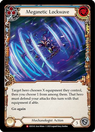 Meganetic Lockwave (EVO143) [Bright Lights] - Deck Out Gaming