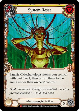 System Reset (EVO145) [Bright Lights] - Deck Out Gaming