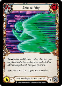 Zero to Fifty (Blue) (EVO164) [Bright Lights] - Deck Out Gaming