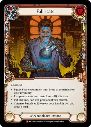 Fabricate (EVO146) [Bright Lights] Rainbow Foil - Deck Out Gaming