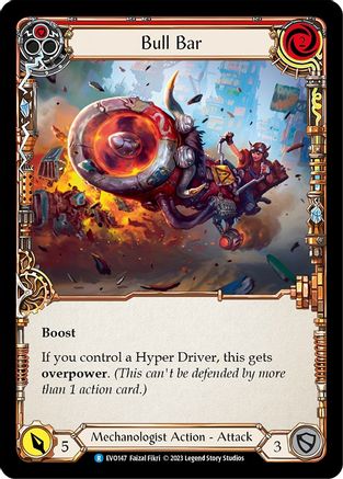 Bull Bar (Red) (EVO147) [Bright Lights] - Deck Out Gaming