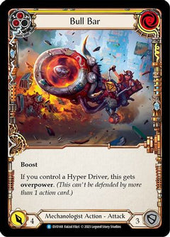 Bull Bar (Yellow) (EVO148) [Bright Lights] Rainbow Foil - Deck Out Gaming