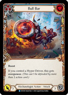 Bull Bar (Blue) (EVO149) [Bright Lights] Rainbow Foil - Deck Out Gaming