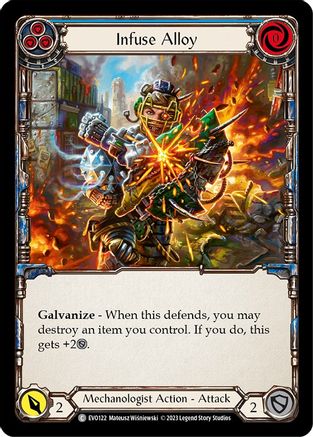 Infuse Alloy (Blue) (EVO122) [Bright Lights] - Deck Out Gaming