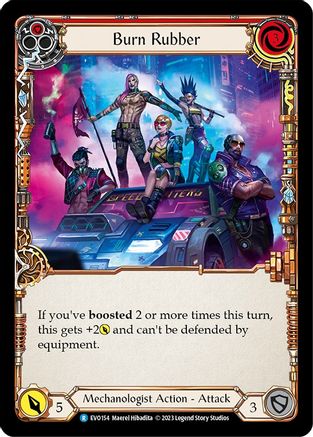 Burn Rubber (EVO154) [Bright Lights] - Deck Out Gaming