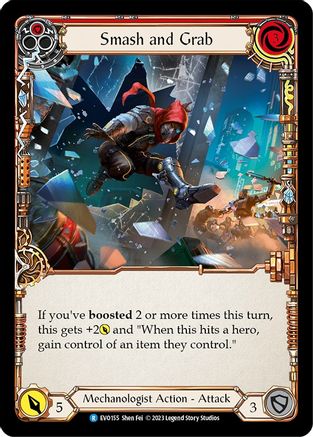 Smash and Grab (EVO155) [Bright Lights] - Deck Out Gaming