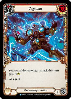 Gigawatt (Red) (EVO156) [Bright Lights] Rainbow Foil - Deck Out Gaming