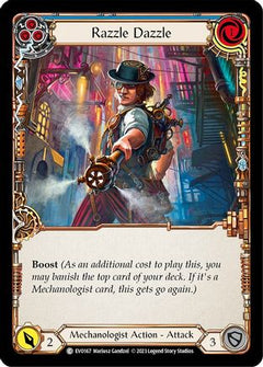 Razzle Dazzle (Blue) (EVO167) [Bright Lights] Rainbow Foil - Deck Out Gaming
