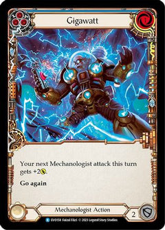 Gigawatt (Blue) (EVO158) [Bright Lights] Rainbow Foil - Deck Out Gaming
