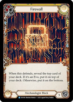 Firewall (Yellow) (EVO160) [Bright Lights] - Deck Out Gaming