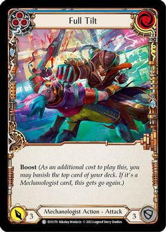 Full Tilt (Blue) (EVO170) [Bright Lights] Rainbow Foil - Deck Out Gaming