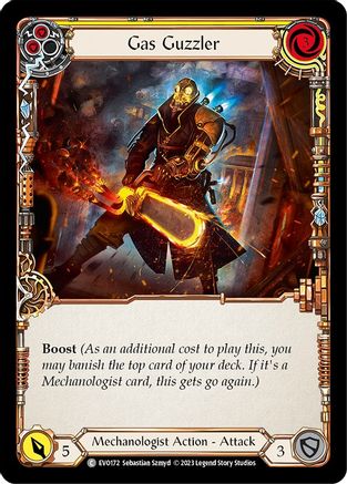 Gas Guzzler (Yellow) (EVO172) [Bright Lights] - Deck Out Gaming