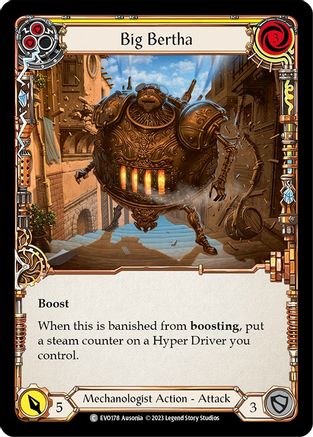 Big Bertha (Yellow) (EVO178) [Bright Lights] Rainbow Foil - Deck Out Gaming