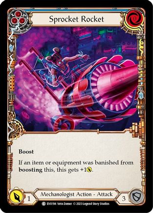 Sprocket Rocket (Blue) (EVO194) [Bright Lights] - Deck Out Gaming