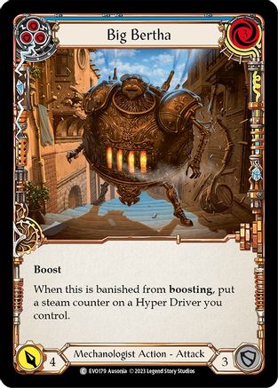 Big Bertha (Blue) (EVO179) [Bright Lights] Rainbow Foil - Deck Out Gaming