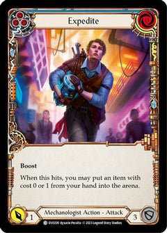 Expedite (Blue) (EVO200) [Bright Lights] - Deck Out Gaming
