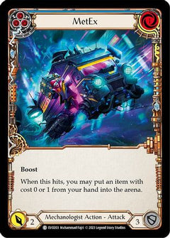 MetEx (Blue) (EVO203) [Bright Lights] Rainbow Foil - Deck Out Gaming