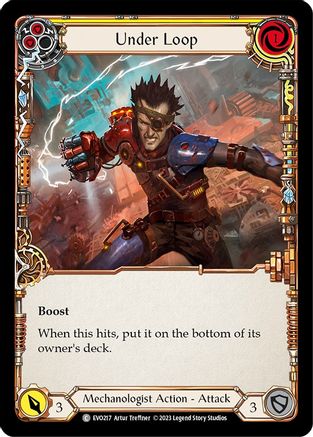 Under Loop (Yellow) (EVO217) [Bright Lights] - Deck Out Gaming
