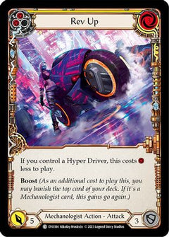 Rev Up (Yellow) (EVO184) [Bright Lights] - Deck Out Gaming