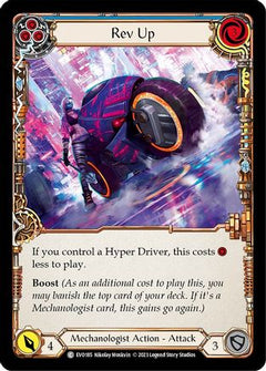 Rev Up (Blue) (EVO185) [Bright Lights] - Deck Out Gaming
