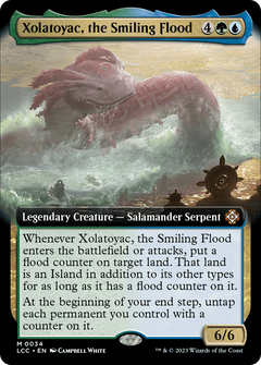 Xolatoyac, the Smiling Flood (Extended Art) (34) [The Lost Caverns of Ixalan Commander] foil - Deck Out Gaming