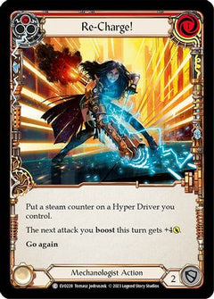 Re-Charge! (Red) (EVO228) [Bright Lights] Rainbow Foil - Deck Out Gaming