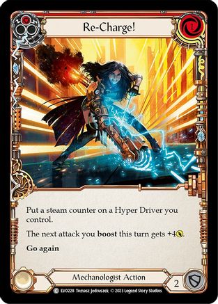 Re-Charge! (Red) (EVO228) [Bright Lights] - Deck Out Gaming