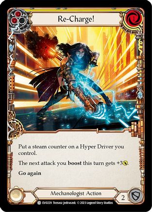 Re-Charge! (Yellow) (EVO229) [Bright Lights] - Deck Out Gaming