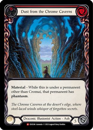 Dust from the Chrome Caverns (EVO246) [Bright Lights] Rainbow Foil - Deck Out Gaming