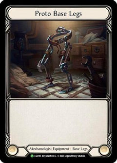 Proto Base Legs - LGS185 (LGS185) [Flesh and Blood: Promo Cards] Cold Foil - Deck Out Gaming