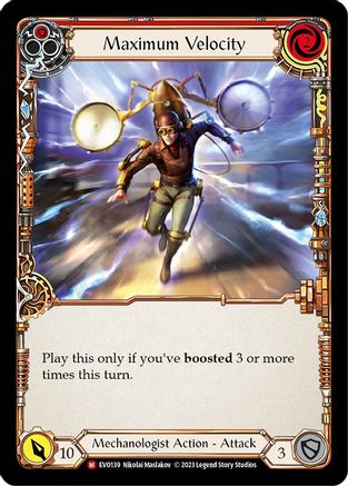 Maximum Velocity (EVO139) [Bright Lights] - Deck Out Gaming