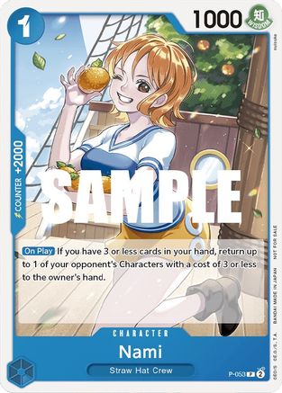 Nami (Sealed Battle Kit Vol. 1) (P-053) [One Piece Promotion Cards] - Deck Out Gaming