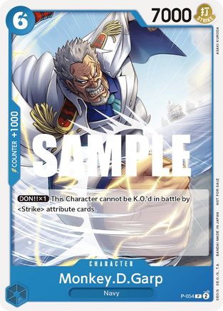 Monkey.D.Garp (Sealed Battle Kit Vol. 1) (P-054) [One Piece Promotion Cards] - Deck Out Gaming