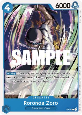 Roronoa Zoro (Sealed Battle Kit Vol. 1) (P-056) [One Piece Promotion Cards] - Deck Out Gaming